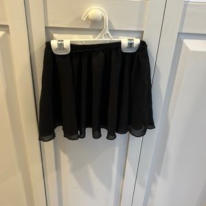 Ballet skirt. Black